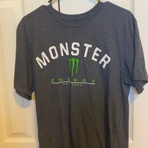 monster energy T-shirt. Size large.